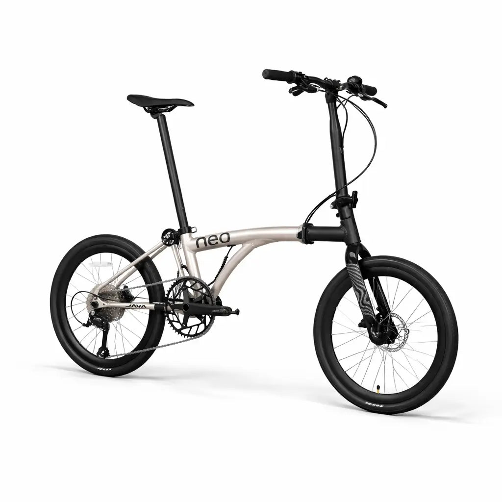 Java Neo 3 Trifold 20-Inch Folding Bike – Alloy Frame, Carbon/Alloy Fork, Hydraulic Disc (10.4kg)