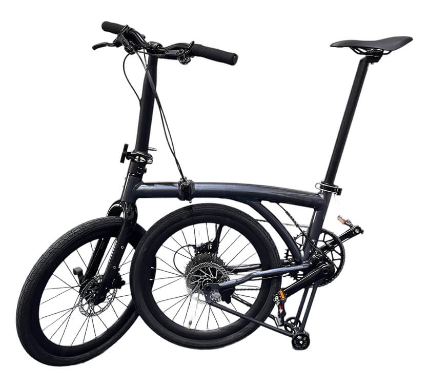 Java Neo 3 Trifold 20-Inch Folding Bike – Alloy Frame, Carbon/Alloy Fork, Hydraulic Disc (10.4kg)