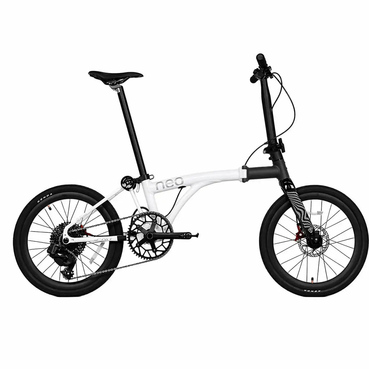 Java Neo 3 Trifold 20-Inch Folding Bike – Alloy Frame, Carbon/Alloy Fork, Hydraulic Disc (10.4kg)