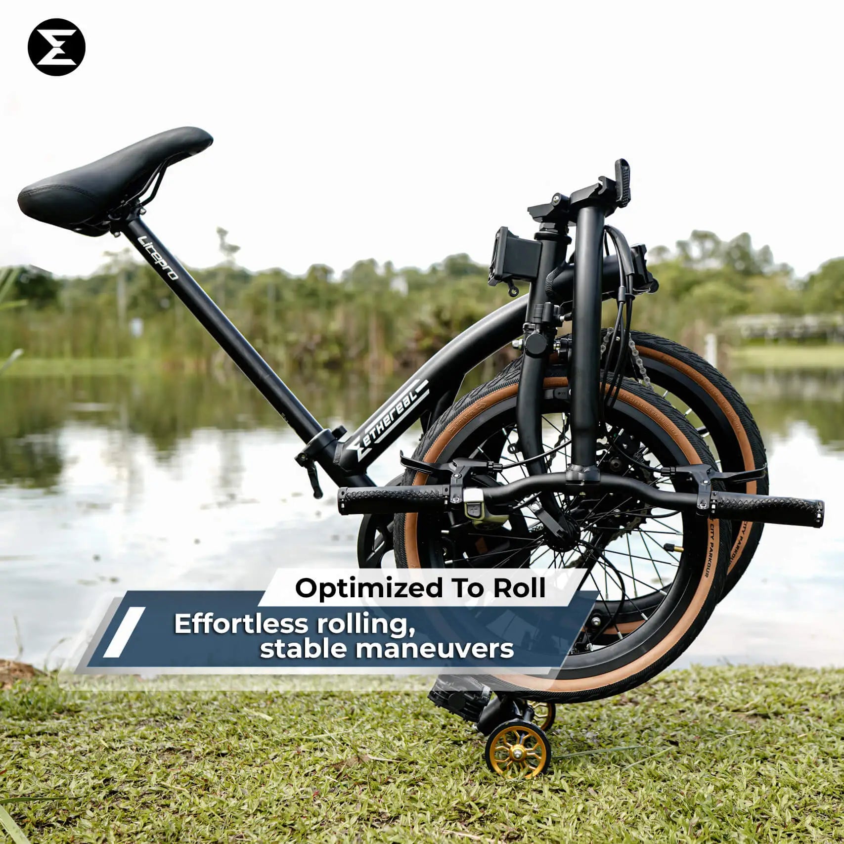 Ethereal Trifold A7 Aluminium Folding Bike