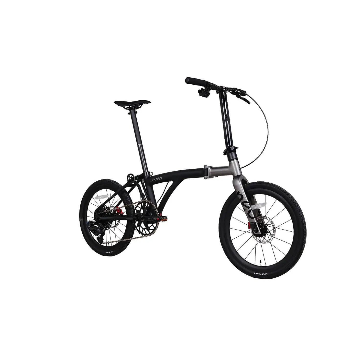 Java Neo 20 Inch Full Carbon Trifold Folding Bike 12 Speed Wireless