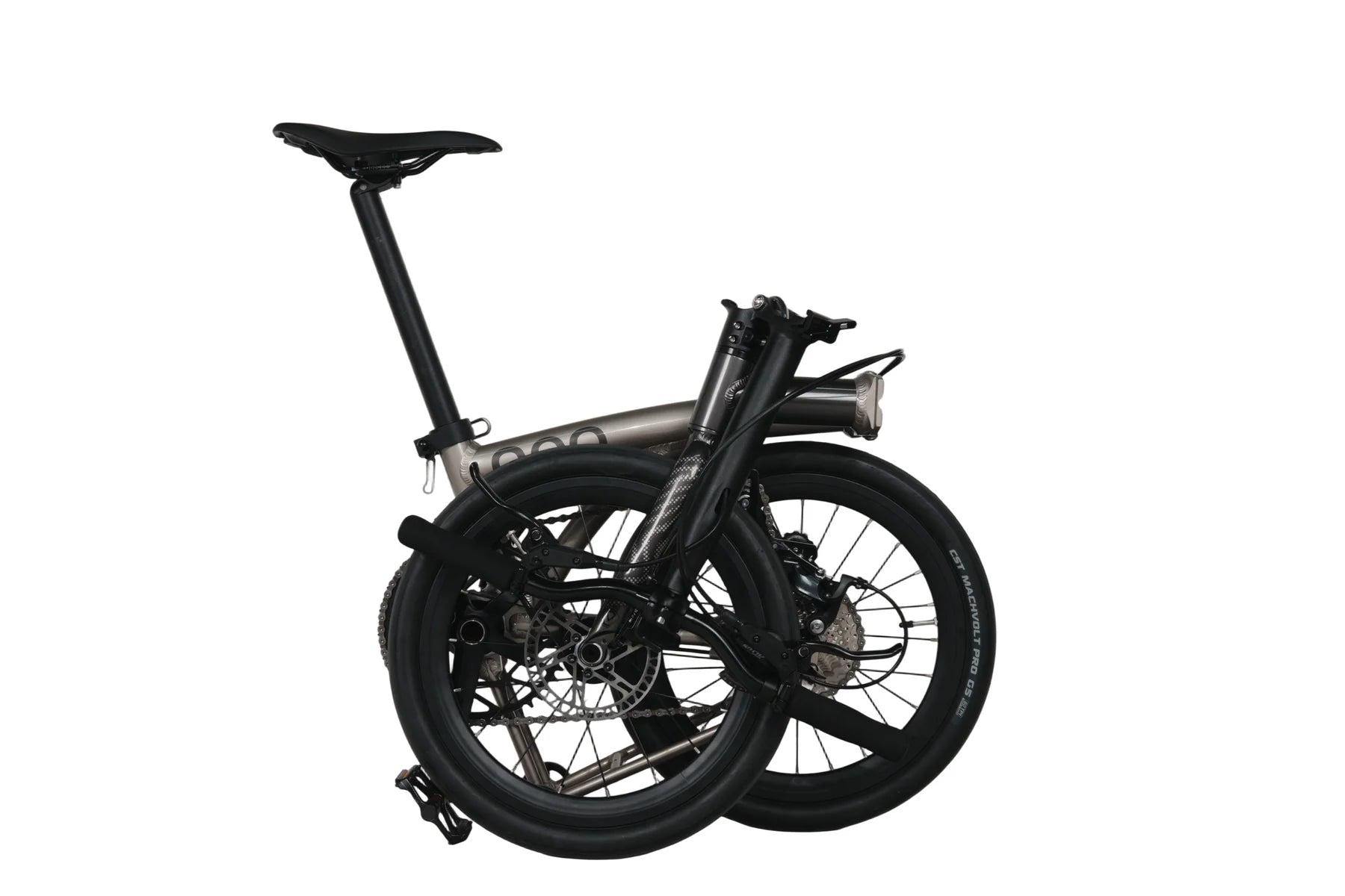 Java Neo 3 16” (349) Trifold Folding Bike – Alloy & Carbon Fork Edition | 9-Speed Hydraulic Disc