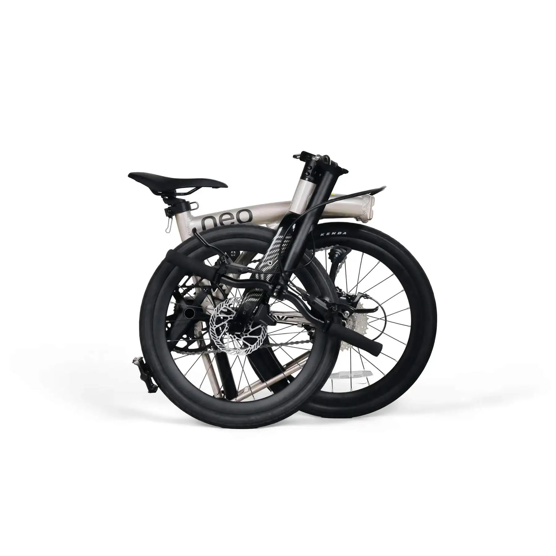 Java Neo 3 Trifold 20-Inch Folding Bike – Alloy Frame, Carbon/Alloy Fork, Hydraulic Disc (10.4kg)