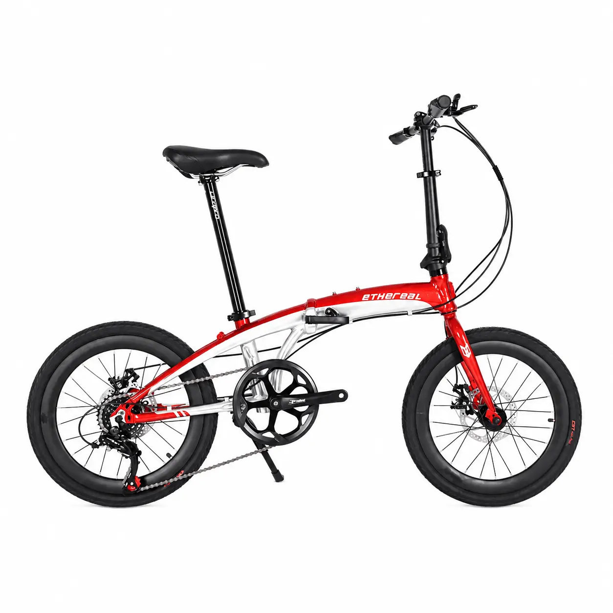 Value for money Ethereal Cruise folding bicycle Shimano Tourney 7-speed and lightweight aluminium frame | Value for money and portable - The Bike Atrium - Best Bicycle Shop in Singapore