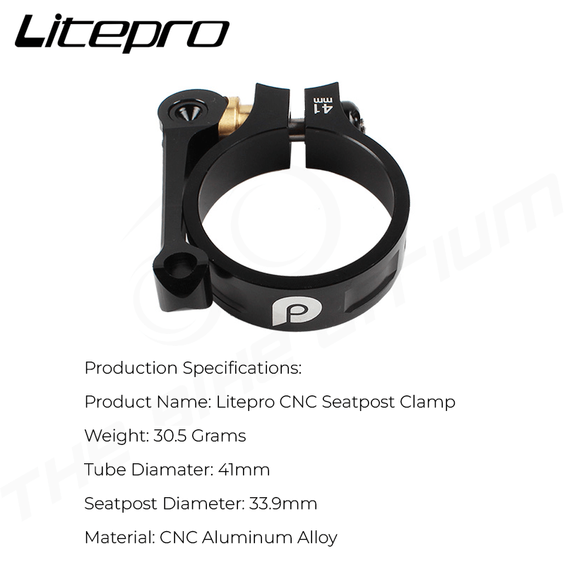 Litepro CNC Alloy Seatpost Clamp