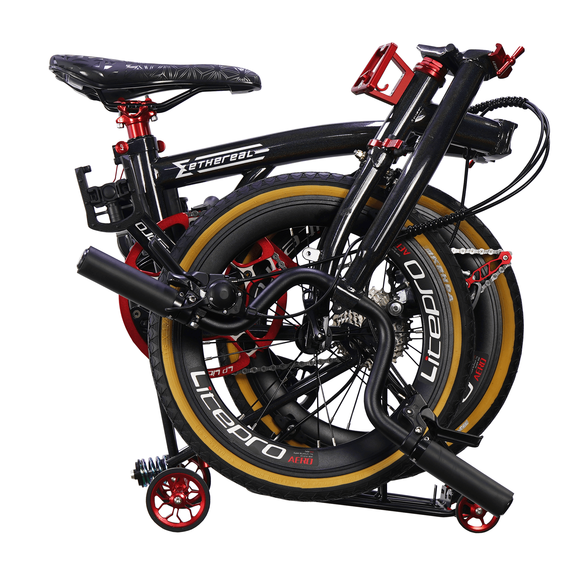 Ethereal Trifold M9 Folding Bike